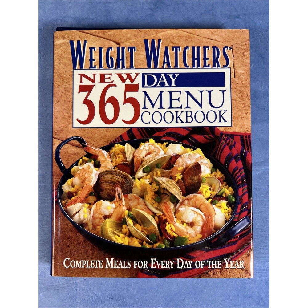Weight Watchers New 365-Day Menu Cookbook by Inc. Staff Weight Watchers